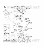 SERBATOIO DI CARBURANTE per Kawasaki VN900 CUSTOM 2009