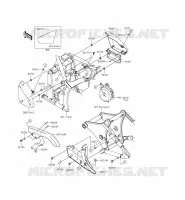 FIANCHETTI   COPERCHIO CATENA per Kawasaki VULCAN 900 CUSTOM 2012
