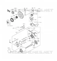 MOTORINO DI AVVIAMENTO per Kawasaki VULCAN 900 CUSTOM 2012