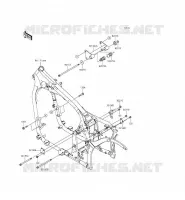 SUPPORTO DEL MOTORE per Kawasaki VULCAN 900 CUSTOM 2012