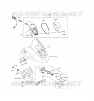 FANALE POSTERIORE(S) per Kawasaki VULCAN 900 CUSTOM 2013