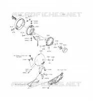 LENS(WV) per Kawasaki VULCAN 900 CUSTOM 2013