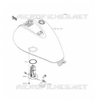 POMPA DI BENZINA per Kawasaki VULCAN 900 CUSTOM 2013