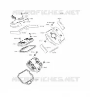 TESTATA COPERTURA per Kawasaki VULCAN 900 CUSTOM 2013