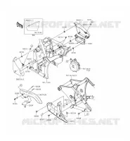 FIANCHETTI   COPERCHIO CATENA per Kawasaki VULCAN 900 CUSTOM 2015