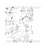 INTERRUTTORE   RIFLETTORI per Kawasaki VULCAN 900 CUSTOM 2015