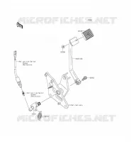 PEDALE FRENO   TORK LINK per Kawasaki VULCAN 900 CUSTOM 2015
