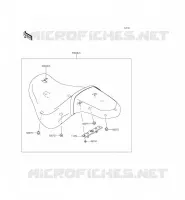 POSTO A SEDERE per Kawasaki VULCAN 900 CUSTOM 2015