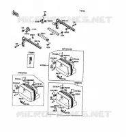 ACCESSORIO per Kawasaki 1000GTR 1991