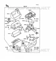 CONTATORI per Kawasaki 1000GTR 1991