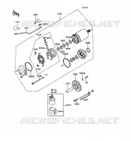 MOTORINO DI AVVIAMENTO per Kawasaki 1000GTR 1991