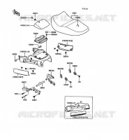 POSTO A SEDERE per Kawasaki 1000GTR 1991