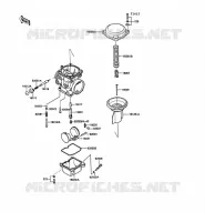 RICAMBI CARBURATORE per Kawasaki 1000GTR 1991