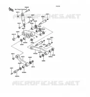SOSPENSIONE per Kawasaki 1000GTR 1991
