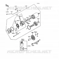 MOTORINO DI AVVIAMENTO per Kawasaki 1000GTR 1994