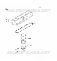 CILINDRO   PISTONE per Kawasaki Z1000 2006