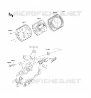 CONTATORI per Kawasaki Z1000 2006