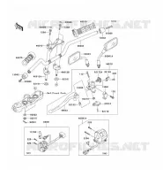 MANUBRIO per Kawasaki Z1000 2006