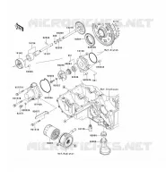 POMPA OLIO   FILTRO OLIO per Kawasaki Z1000 2006