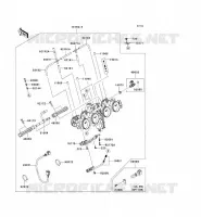 CARBURATORE per Kawasaki Z1000 2007