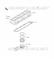 CILINDRO   PISTONE per Kawasaki Z1000 2007