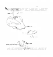 ETICHETTE per Kawasaki Z1000 2007