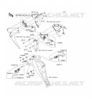 INDICATORI per Kawasaki Z1000 2007