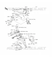 PARAFANGO per Kawasaki Z1000 2007