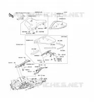 POSTO A SEDERE per Kawasaki Z1000 2007