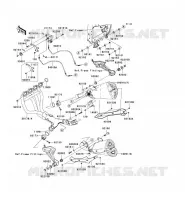 SCARICO per Kawasaki Z1000 2007