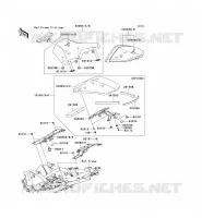 POSTO A SEDERE per Kawasaki Z1000 2007