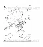 CARBURATORE per Kawasaki Z1000 2008