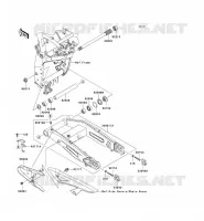 FORCELLONE per Kawasaki Z1000 2008