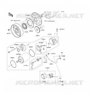 MOTORINO DI AVVIAMENTO per Kawasaki Z1000 2008