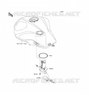 POMPA DI BENZINA per Kawasaki Z1000 2008