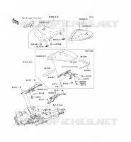 POSTO A SEDERE per Kawasaki Z1000 2008