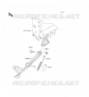 SUPPORTO per Kawasaki Z1000 2008