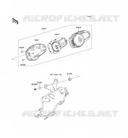 CONTATORI per Kawasaki Z1000 2009