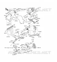 SCARICO per Kawasaki Z1000 2009