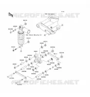 SOSPENSIONE per Kawasaki Z1000 2009