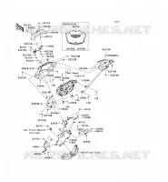CUFFIA per Kawasaki Z1000 ABS 2007