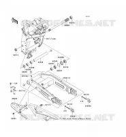 FORCELLONE per Kawasaki Z1000 ABS 2007
