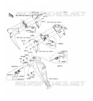 INDICATORI per Kawasaki Z1000 ABS 2007