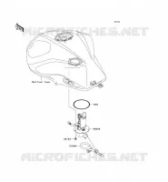 POMPA DI BENZINA per Kawasaki Z1000 ABS 2007