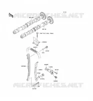 CAMSHAFT   TENSIONER per Kawasaki Z1000 ABS 2008
