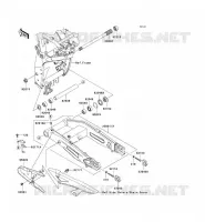 FORCELLONE per Kawasaki Z1000 ABS 2008