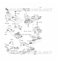 INIEZIONE DI CARBURANTE per Kawasaki Z1000 ABS 2008