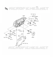 LENS(S) per Kawasaki Z1000 ABS 2008