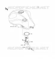 POMPA DI BENZINA per Kawasaki Z1000 ABS 2008