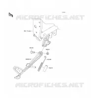 SUPPORTO per Kawasaki Z1000 ABS 2008